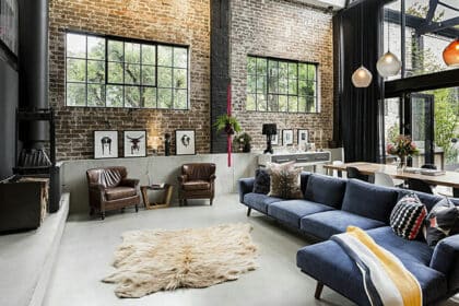 Industrial home decor