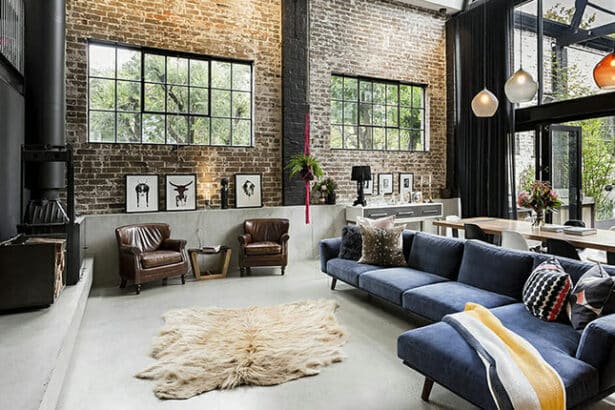 Industrial home decor