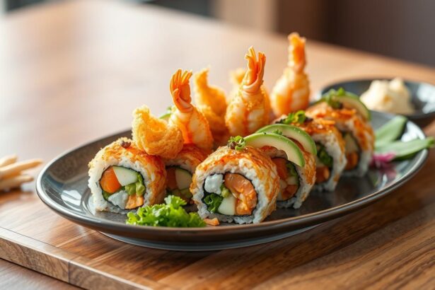 tempura roll sushi